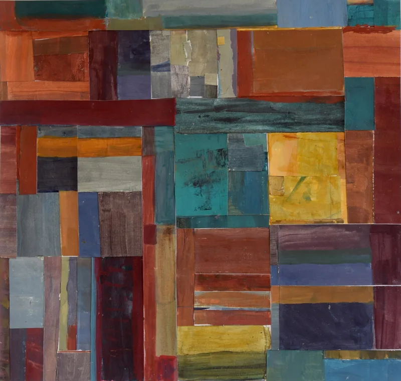 Colour arrangement reminiscent of derelict area