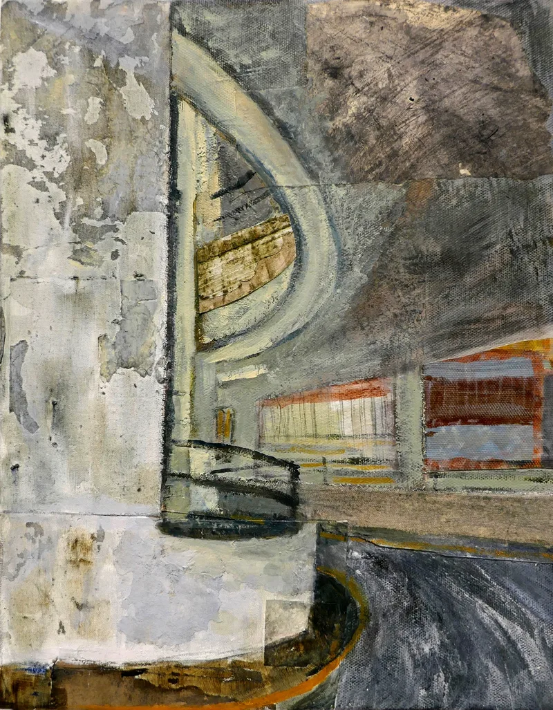 Textural interpretation of the spiral ramp